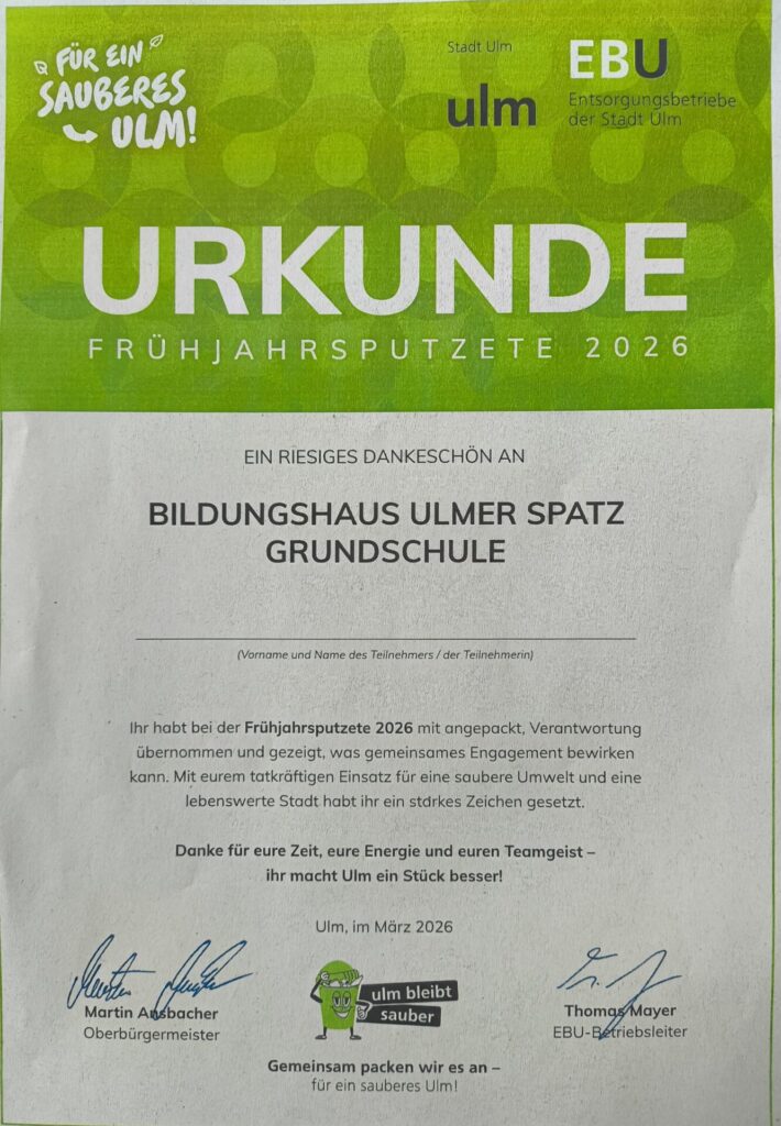 Teilnahme an der Putzete 2026